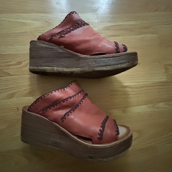 A.S. 98  Open Toe Platform Size 41 - Picture 2 of 7